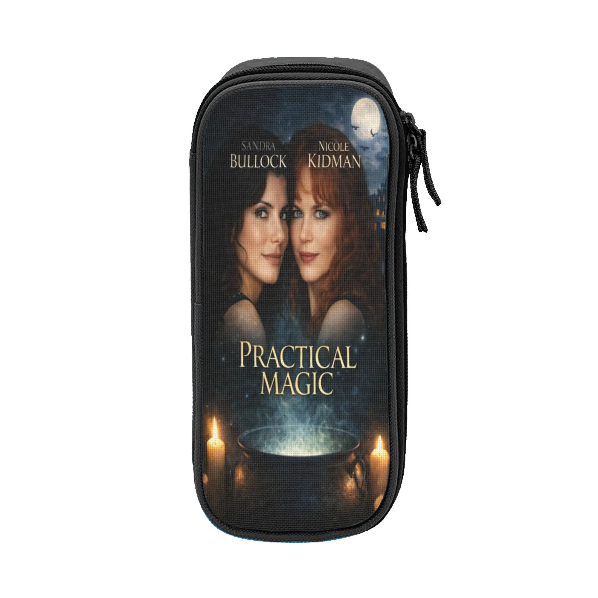 Practical Magic 2 Pencil Case Double Layer Large-capacity Office Accessories  Pencil Box Suprise Gift