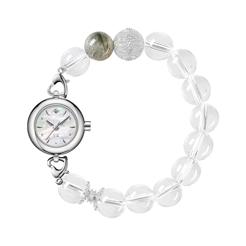 

Женские кварцевые часы с натуральным белым кристаллом T495LS-D3, Новое поступление 2024, оригинальный дизайн, элитный светильник, роскошный темперамент для женщин