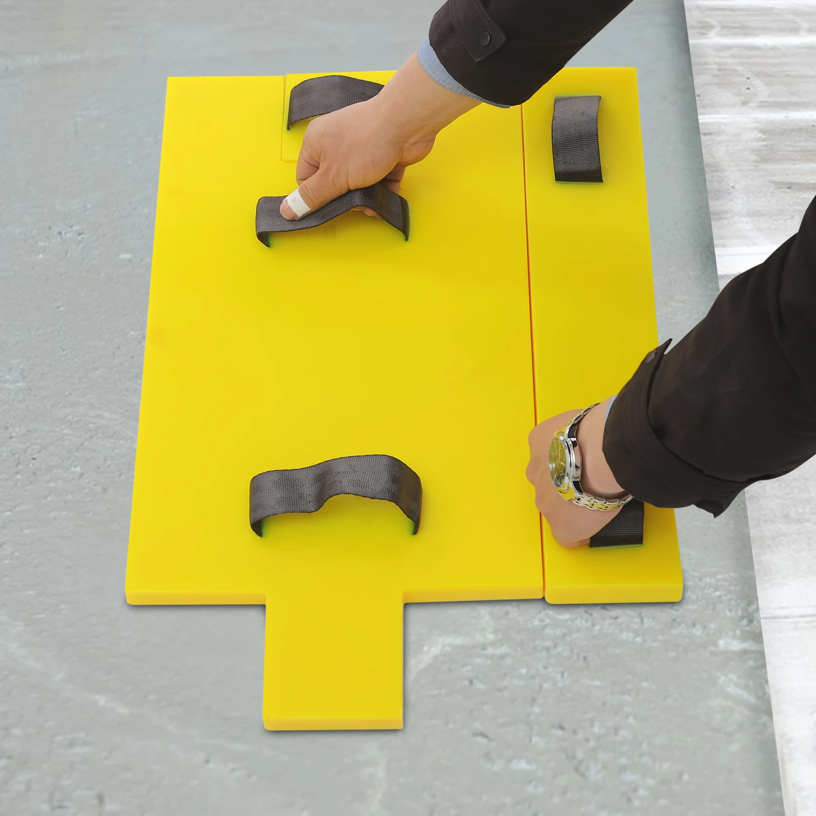 Tapete de textura de concreto Molde de concreto quadrado retangular irregular Molde de textura de cimento