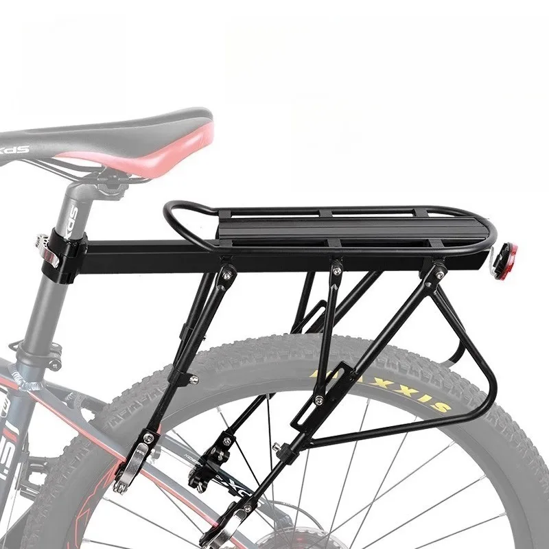 

Mountain Road Bike Luggage Carrier Aluminum Alloy Thickened Load-bearing Capacity Bicycle Luggage Carrier Bicycle Accessories