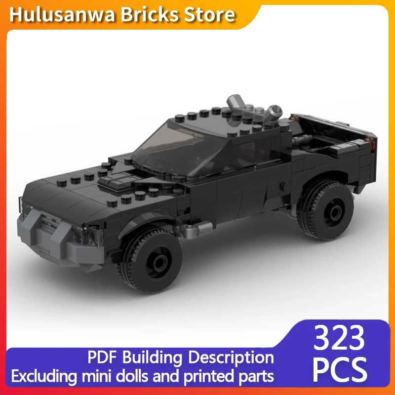 

Военный пикап-конструктор MOC: Модульный набор для сборки, модель военной техники, подарок для детей на праздники