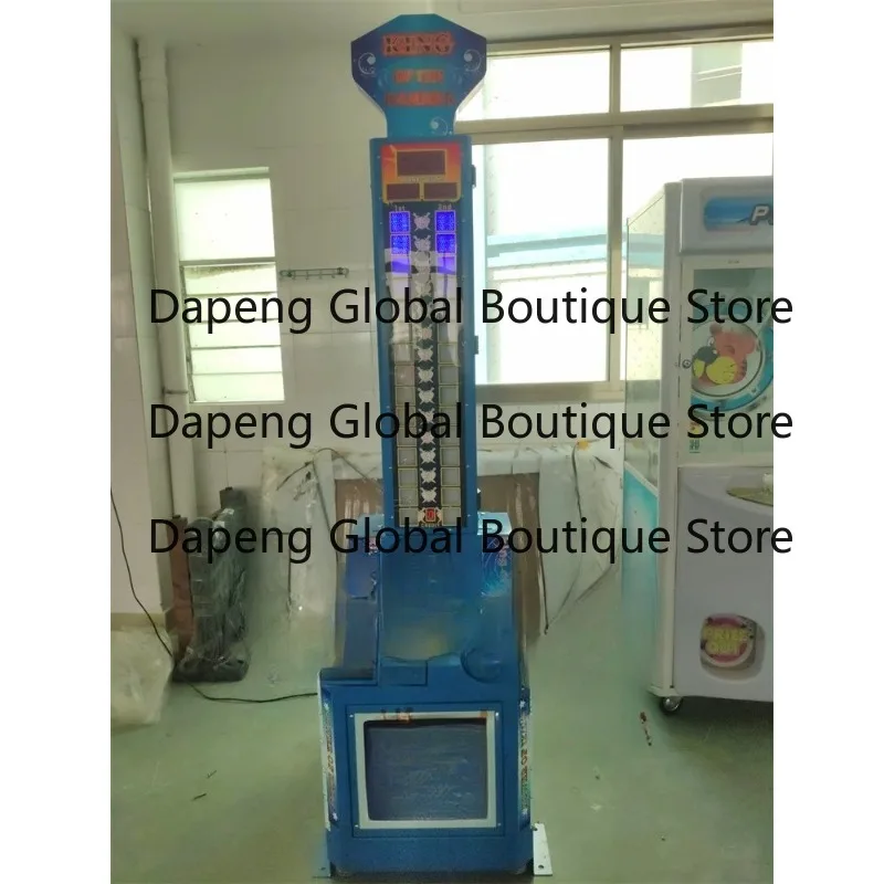 Coin Operated Big Hammer Punching Arcade Game Strength Machine 1 Year Warranty 110V/220V