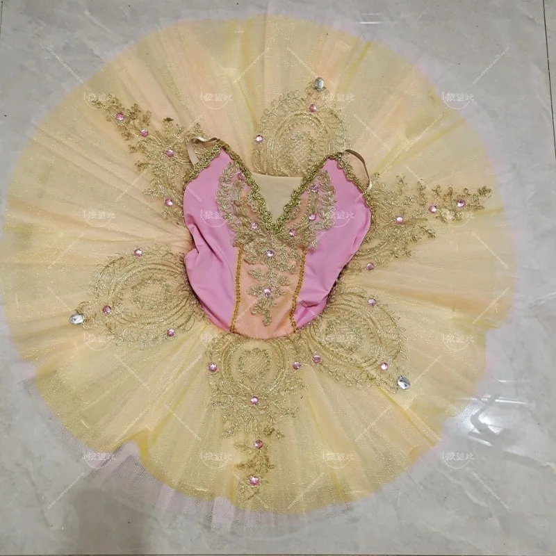 Jupe de ballet de princesse A-aqpour enfants, vêtements de performance, vêtements de printemps