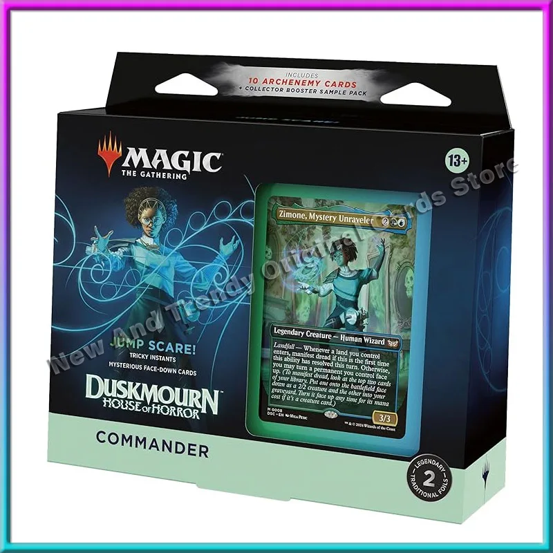 Original Magic The Gathering Duskmourn: House of Horror Commander Deck - Jump Scare! Limited Sale TCG Card Games Collectible