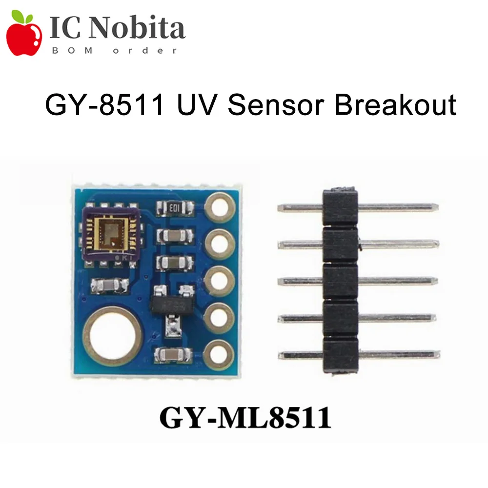 1pcs-gy-8511-ultraviolet-sensor-module-gy-ml8511-analog-output-uv-sensor-breakout-board-for-arduino