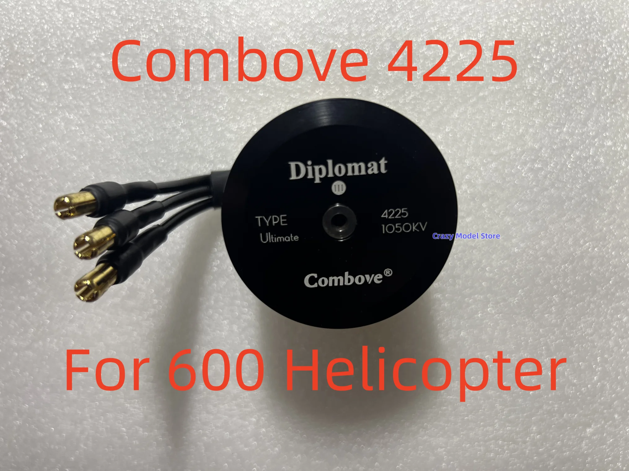 COMBOVE TYPE Ⅲ 4225-500KV 520KV 550KV 1050KV Shaft Diameter 6MM Shaft Low temperature competition For 600 RS6 M6 Helicopter