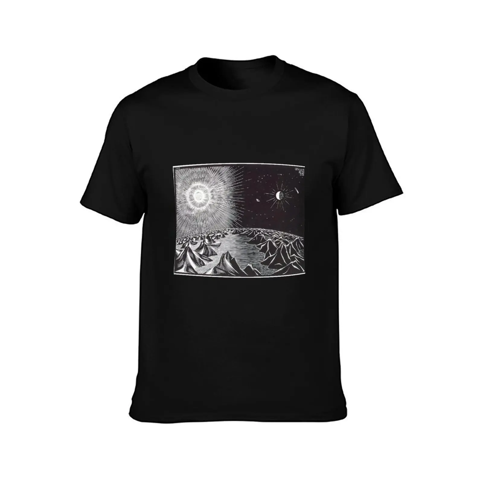 M.C. Escher - The 4th Day of the Creation T-Shirt t shirt personalised T-Shirt