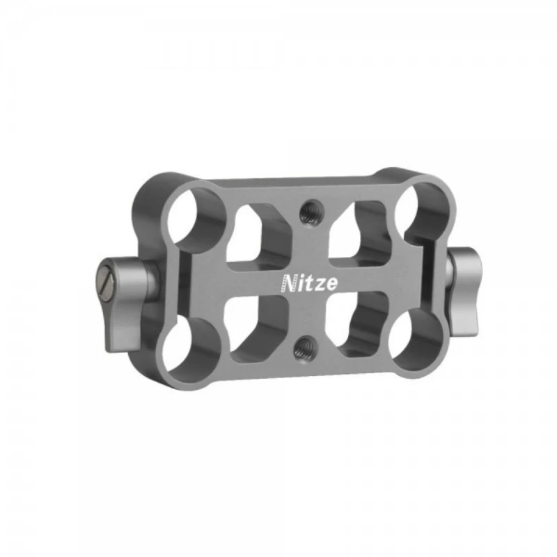 Nitze Height Riser Dual 15mm Rod Clamp - N14