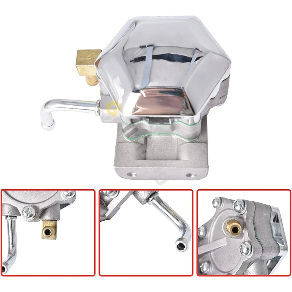Motorcycle Fuel Pump Assembly Engine For YAMAHA XV250 XV125 Virago Route 66 1988 89 90 91 92 93 - 2014 Aluminium Alloy