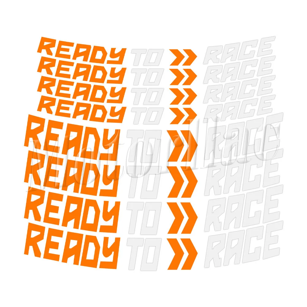Reflektierender Motorrad-Radaufkleber Felgen-Naben-Streifenaufkleber READY TO RACE für KTM Duke 250 390 690 890 1290 1390 Super Duke R – Detail 9