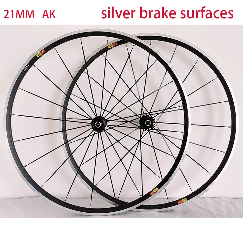 700C Road Wheel Frame Height 21MM16 Aksium Elite Road Bike V/C Lap Brake Wheel Set