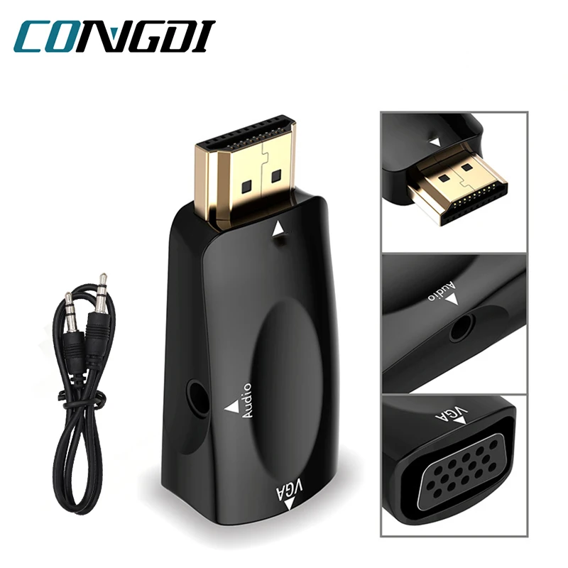HDMI 3.5mm 잭 변환기로 고화질 영상과 오디오를 동시에 연결하는 방법