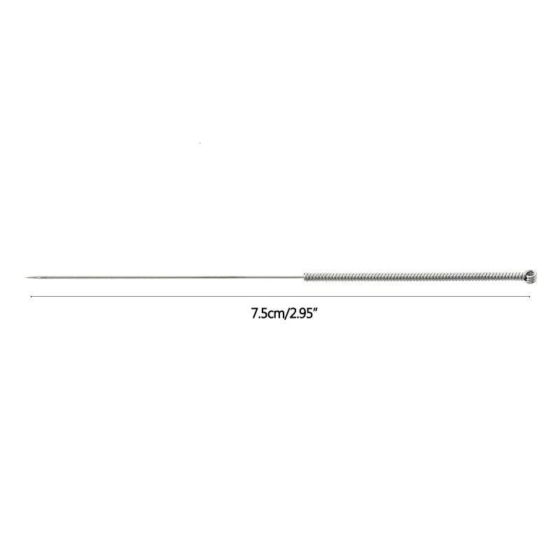 D7YC 0.2/0.25/0.3/0.35/ 0.4mm Needles Filament Clog Cleaner 3D Printer Nozzle Drill Bits Electronics Cleaning Needle 10PCS
