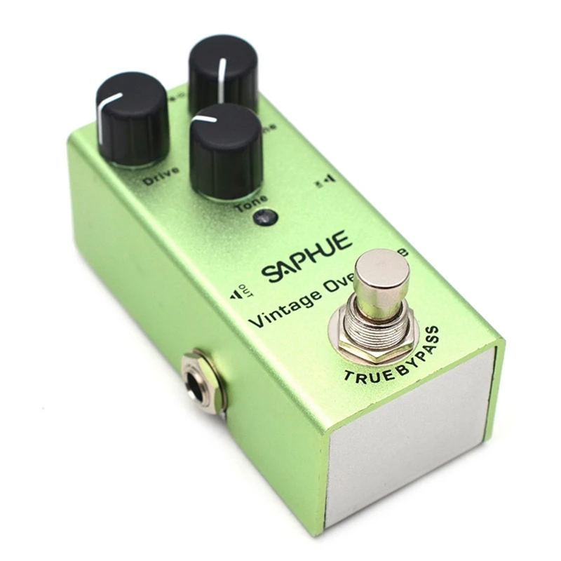 SAPHUE Guitar Effector Tuner Stompbox Alloy With Reverb Delay Effects Mini Electric Guitar