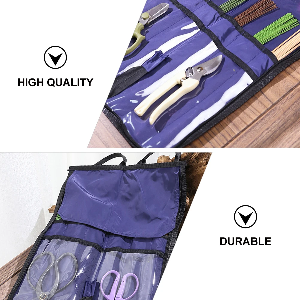 

Floriculture Tool Bag Durable Safe Storage Pouch Flower Arrangement Supplies Gardening Organizer Ikebana Tools Container