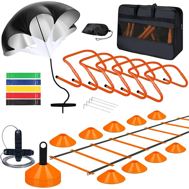 

Foldable Agility Ladder Set Children Youth and Adult Football Speed Training Equipment