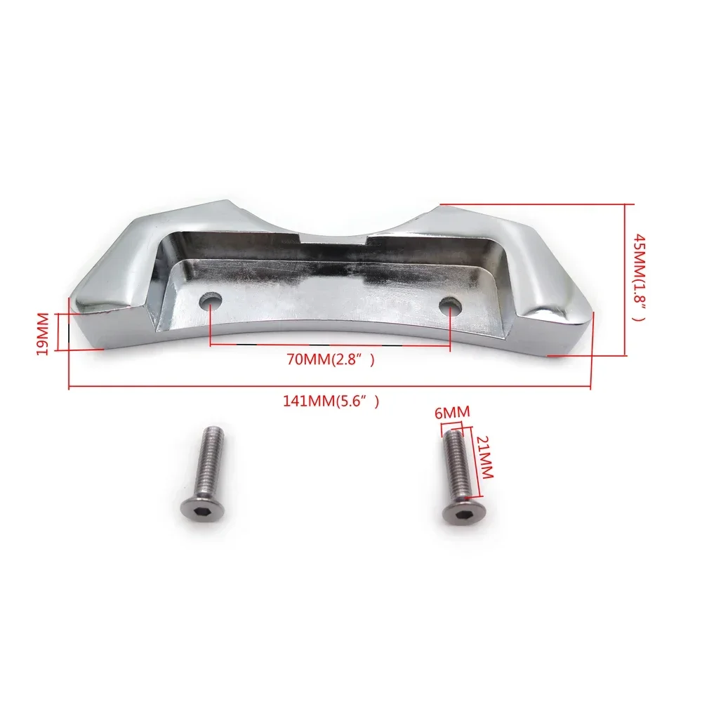 Almohadillas para tanque de motocicleta, cubierta central para Suzuki Hayabusa Gsx1300R 1997-2019, color negro y cromado