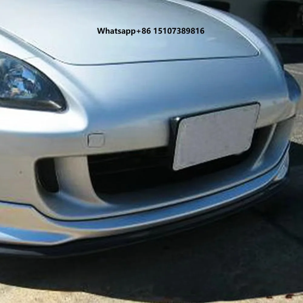 For S2000 03-06 (AP2 Only) JDM Style Carbon Fiber Front Bumper Bottom Lip