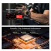 스마트 야외 시계 500mAh Bulit-in GPS 나침반 고도계 기압계 5ATM Waterpro 170+스포츠 모드 Bluetooth 통화 새로운 Smartwatch 5