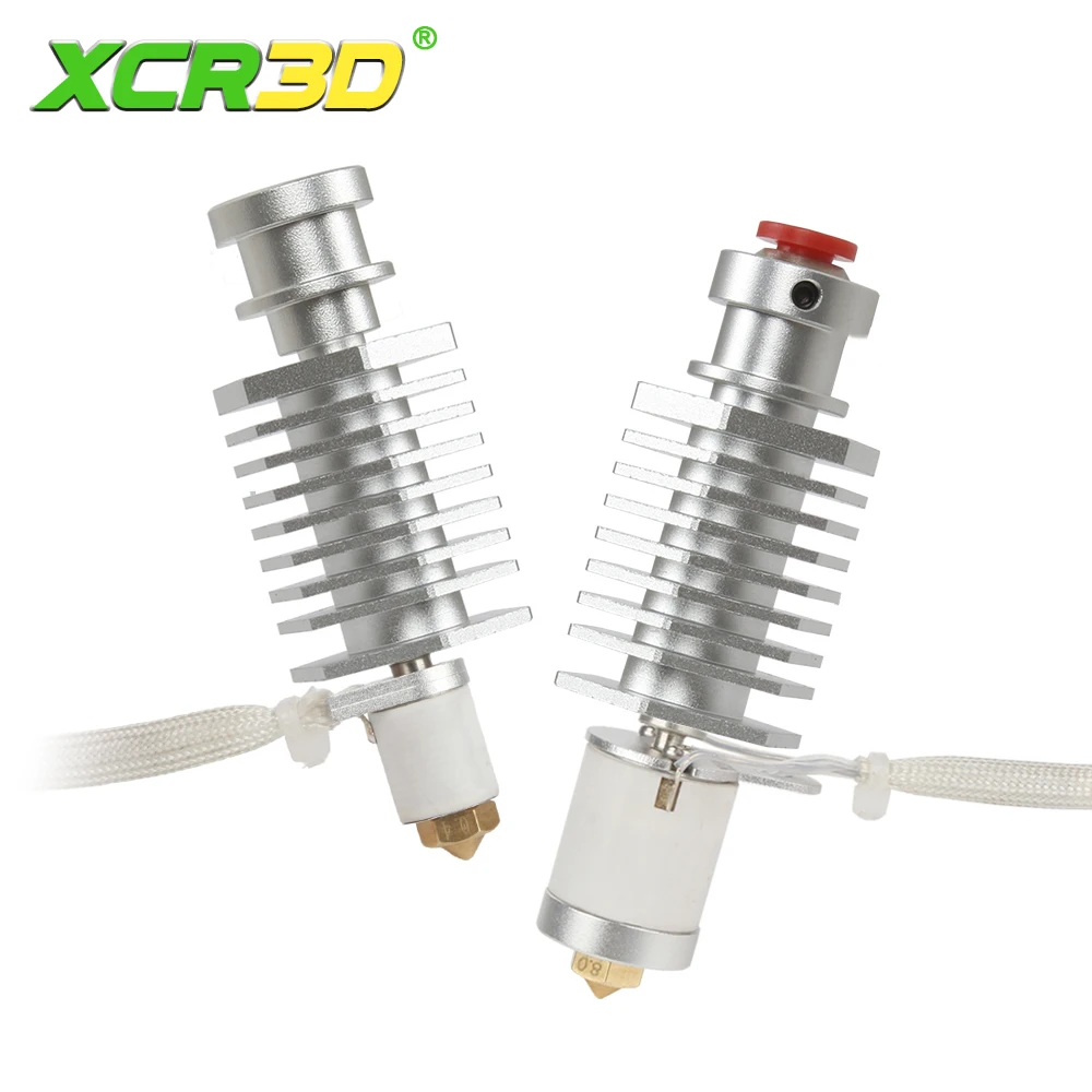 

XCR3D 320°C Hotend Kit CH-C E3D V6 Ceramic Heating Core 60W 24V Quick Heating Upgrade DDB Extruder J-head for Ender 3 CR10 Mk3s