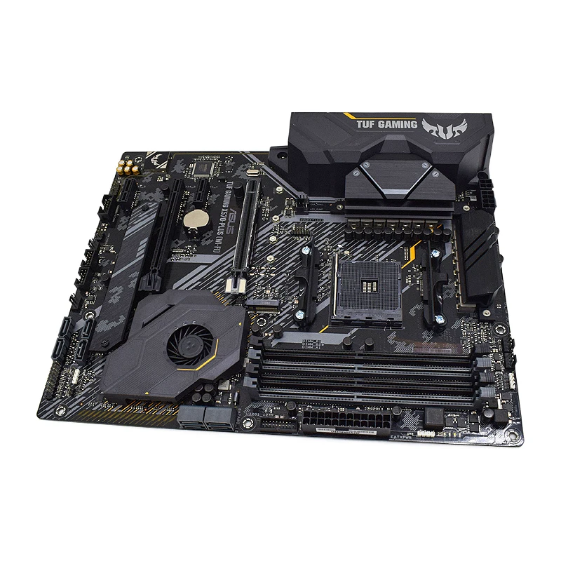 ASUS TUF GAMING X570-Plus (WI-FI) Motherboard-Set unterstützt AMD AM4 R5 5600X R7 5700X3D R9 5900X CPU, AMD X570 Chipsatz, DDR4, ATX