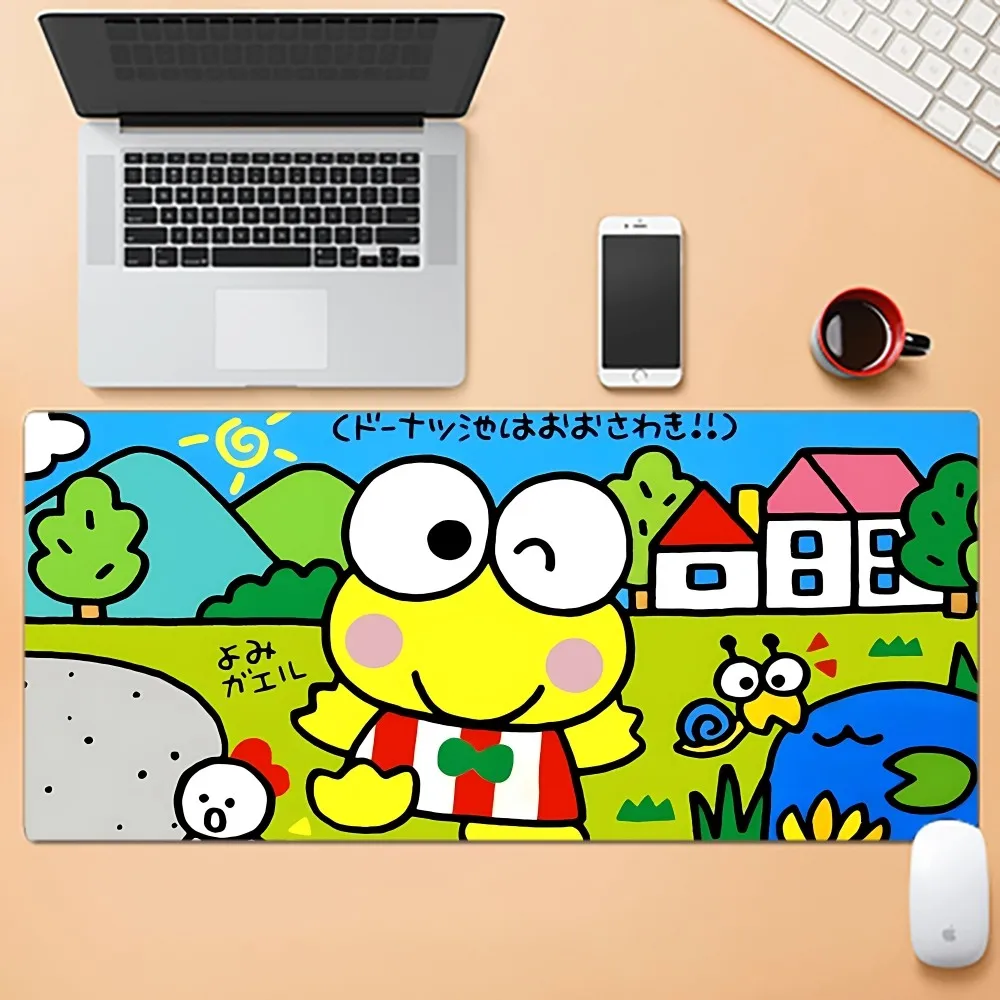 MINISO K-Kero-K-KeroppiS Mousepad Mousepad New Arrivals Large Gaming Mousepad L XL XXL Gamer Mouse Pad Size For Keyboards Mat