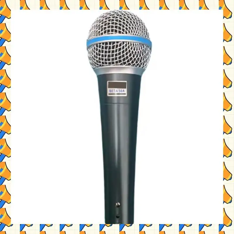 ABYB BETA 58A Supercardioid Dynamic Microphone Professional For Stage Singing Karaoke BBOX Recording Wired Version