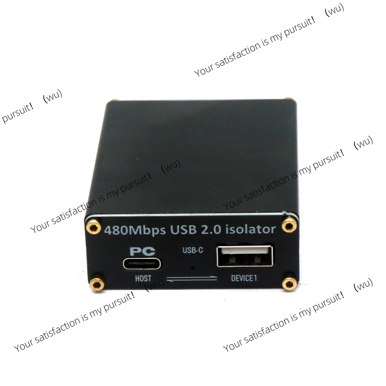 Suitable for 480Mbps USB 2.0 high-speed isolation hub 3kV isolated TYPE-C power supply, hard disk HHD to eliminate ground noise