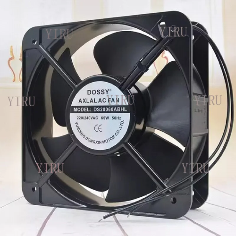

L 1PCS for DOSSY DS20060ABHL 220V/240VAC 65W 20060 20CM Large Airflow Cooling Fan
