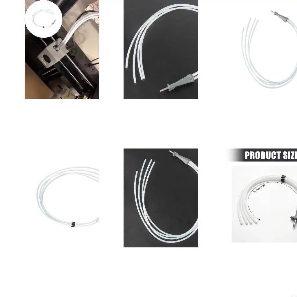 Q6PA Printer Guide Tube Routing Part for AD5X Use, Four Channel Assembly with Outlet End for Color Module Service Work and