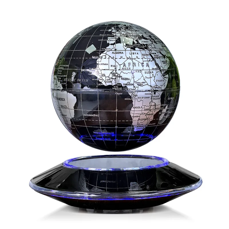 6-Inch magnetic levitation globe 3D three-dimensional automatic rotation first model festival gift