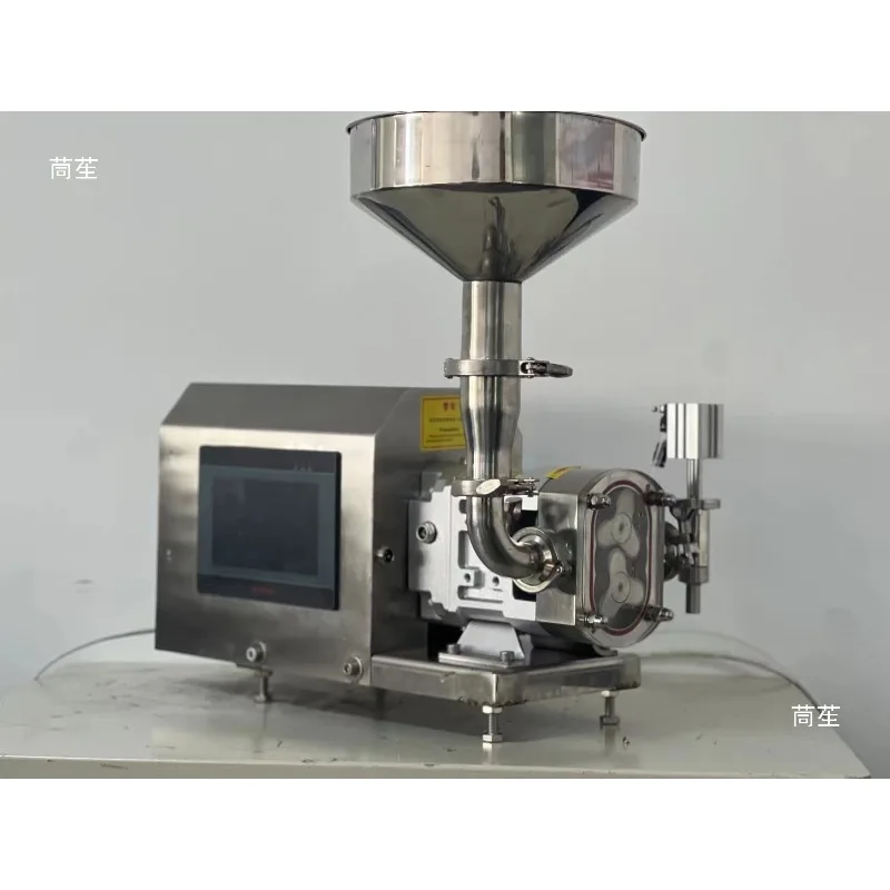 Hot pot base material rotor pump, filling machine granular paste semi-automatic electric servo packing machine