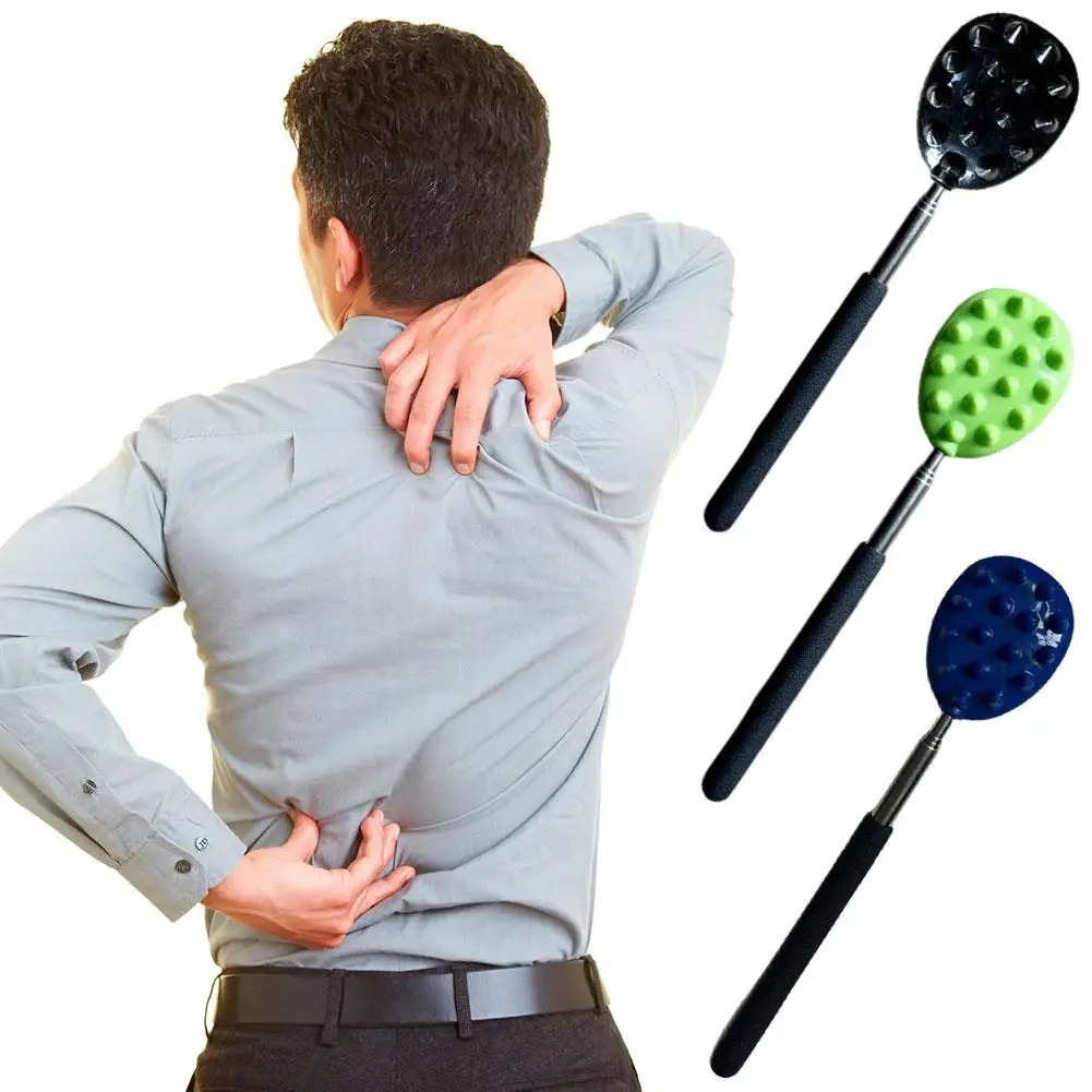 

Scratcher Telescopic Scratching Back Scratcher Massager Kit Scraper Extendable Telescoping Itch Massage Relaxation Tool