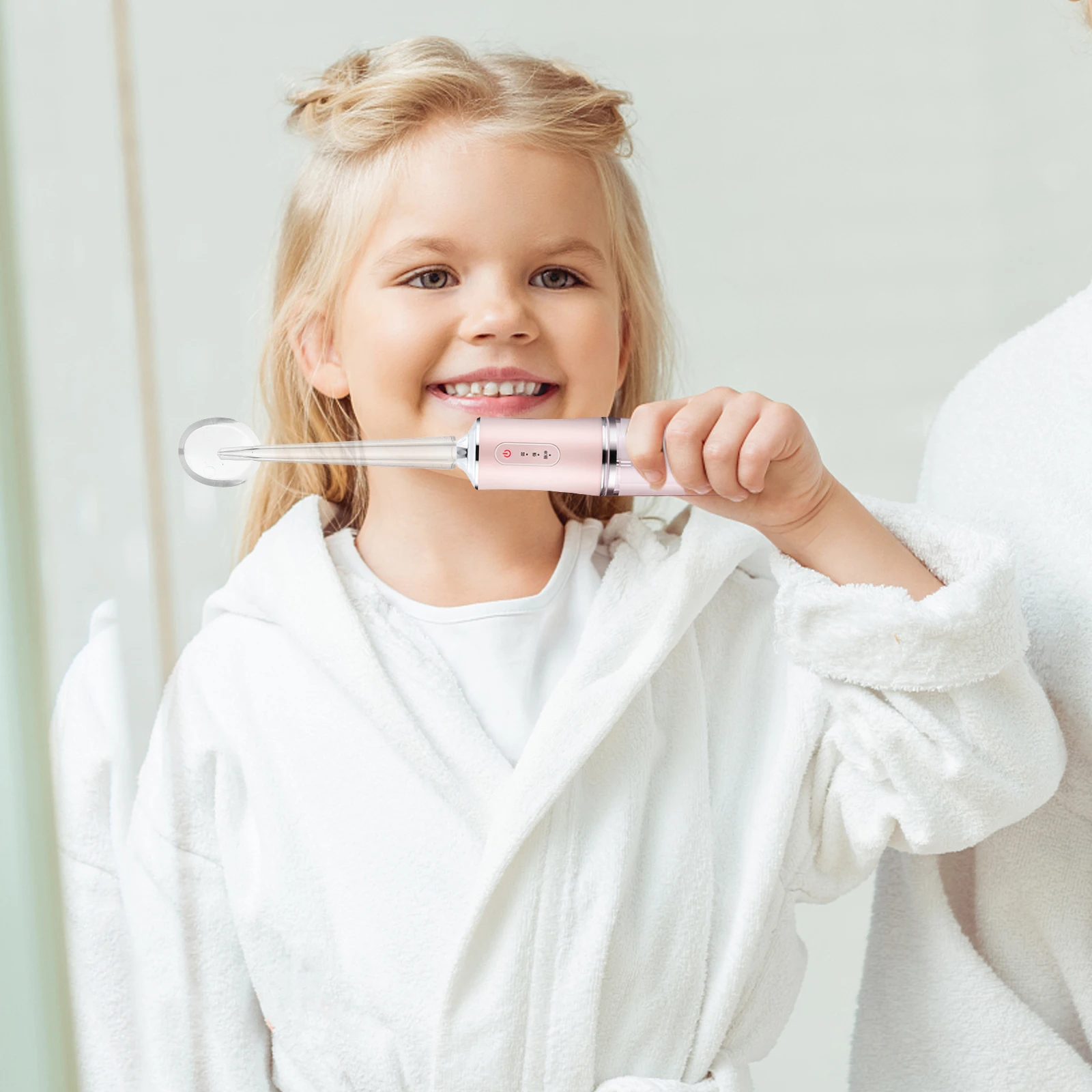 

4 Pcs Flosser Nozzle Irrigator Supplementary Header Tooth Cleaner Nozzles White Durable