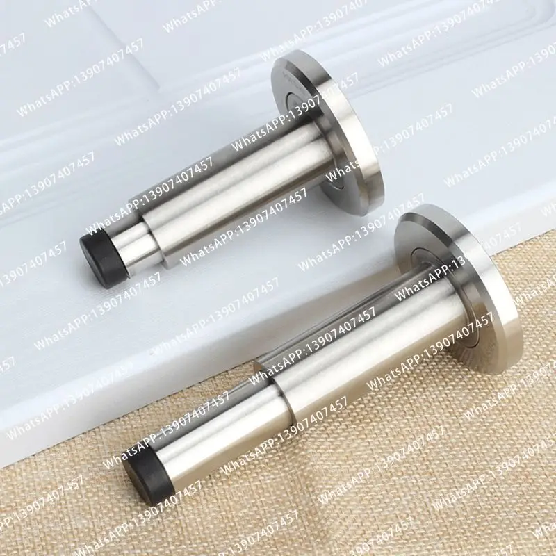 A set of creative retractable magnetic door stoppers, anti-collision door suction stoppers, and door top buffers