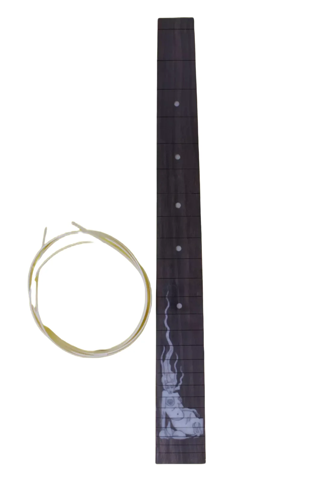 

New Rosewood Guitar Fretboard Electric Guitar Neck 25.5inch 24 Fret Unfinished Fretboard Electric Guitar Parts