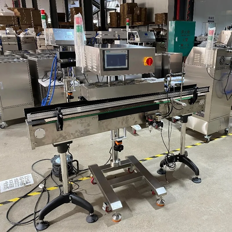 SR-3000A PLUS Seal Liner Heat Induction Sealer High Speed Aluminium   Bottle Cap Seal Machine