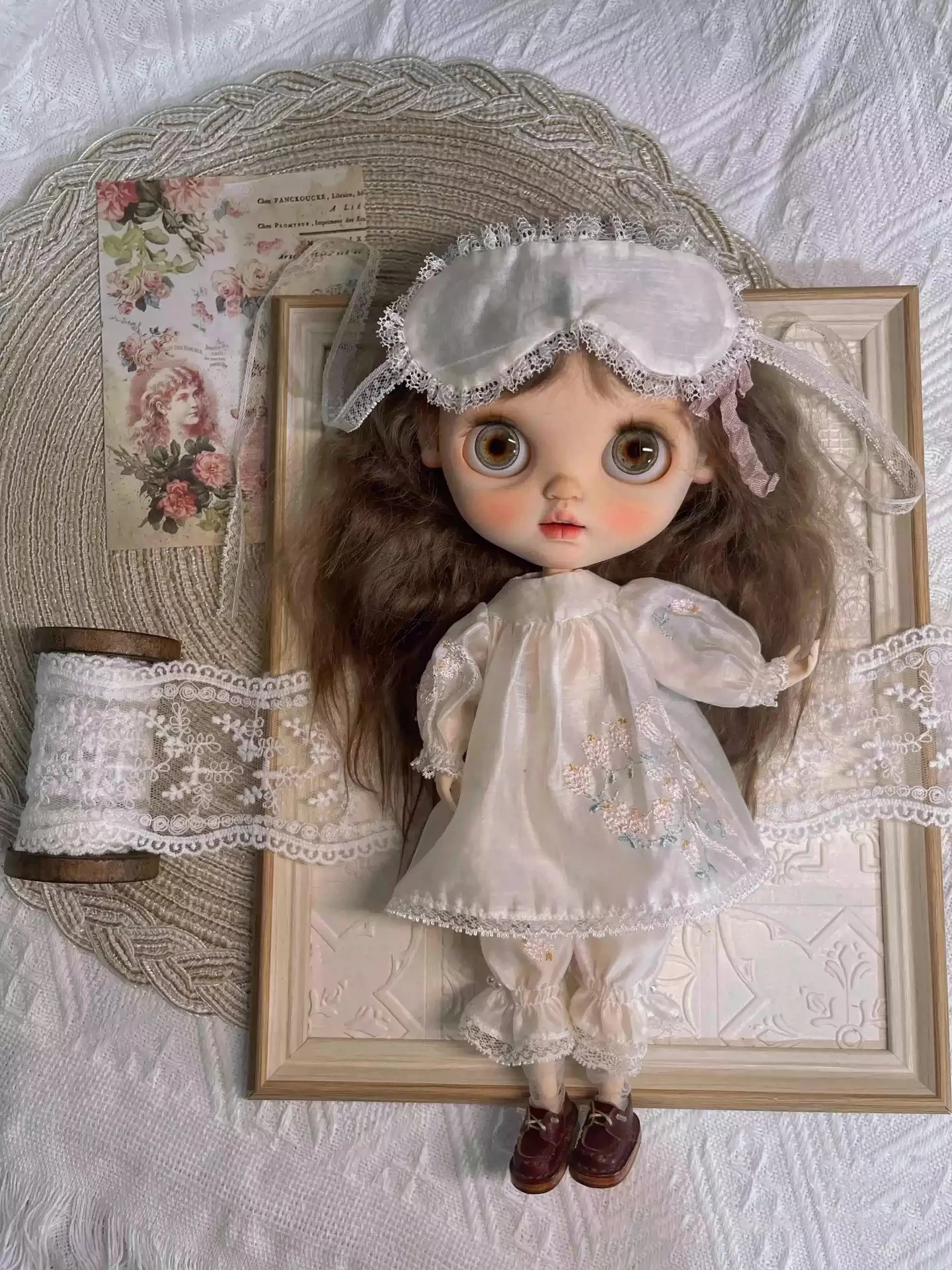 Dula Doll Clothes Dress Silk pajamas skir Blythe ob24 ob22 Diandian Azone Licca ICY JerryB 1/6 Bjd Doll Accessories