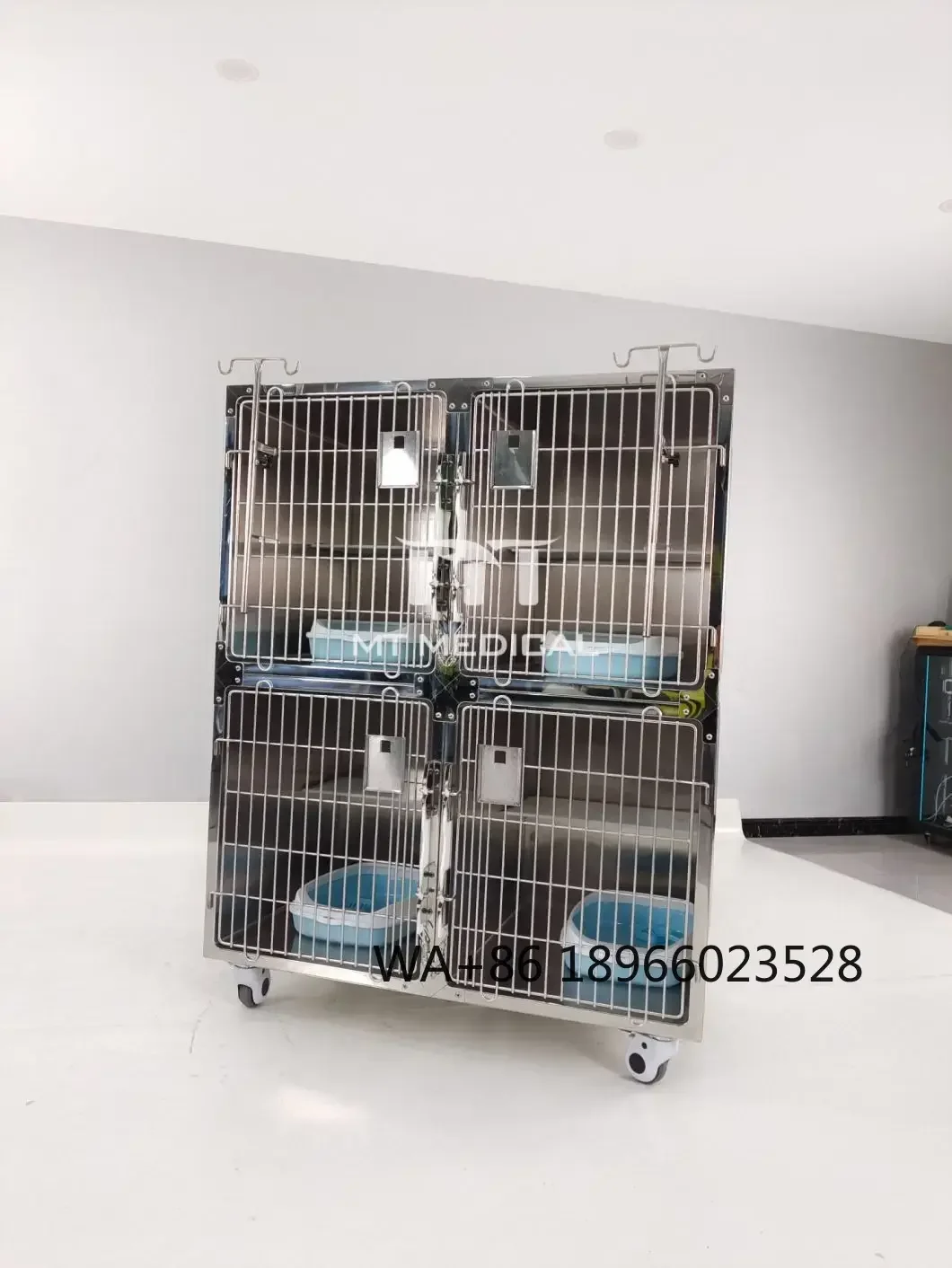 

1 Unit No Mt-Medical Wooden Carton Animal Cage Veterinary Equipment