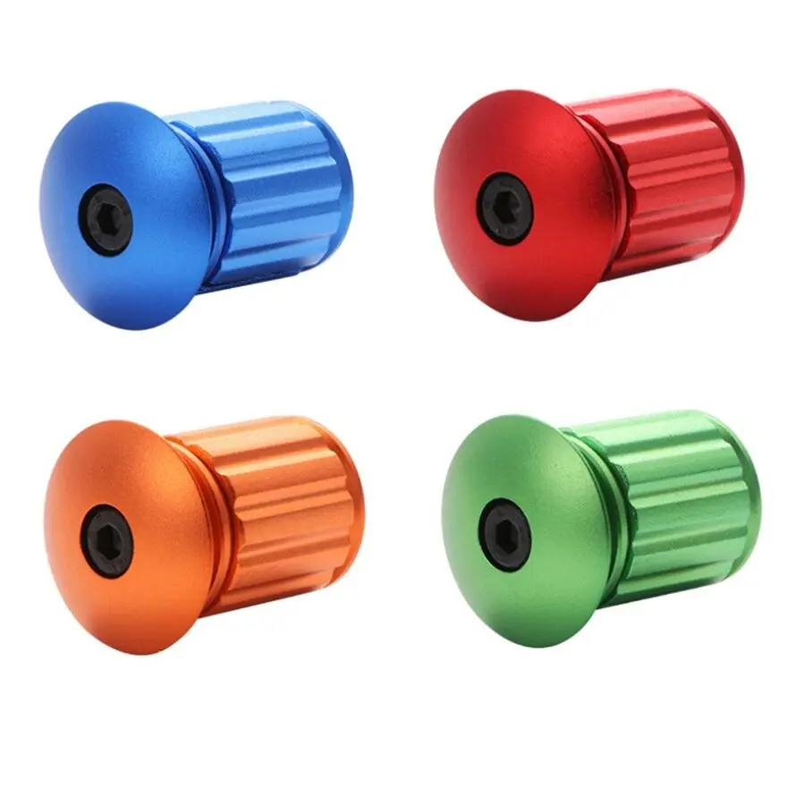 Mountain Road Bike Handlebar End Plugs Aluminum Alloy Expansion MTB Bicycle Grips Handlebar End Plugs Cycling accessories