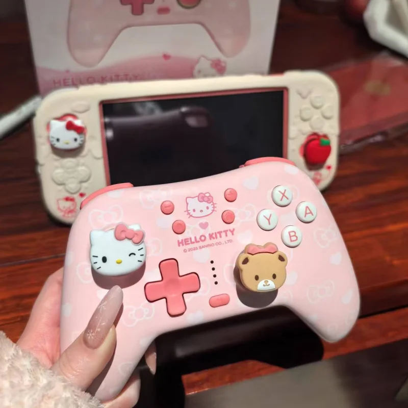 

Geekshare Sanrio Cinnamoroll Pompompurin Wireless Bluetooth Game Controller For Switch2 Pc Cute New Year Gift Toys