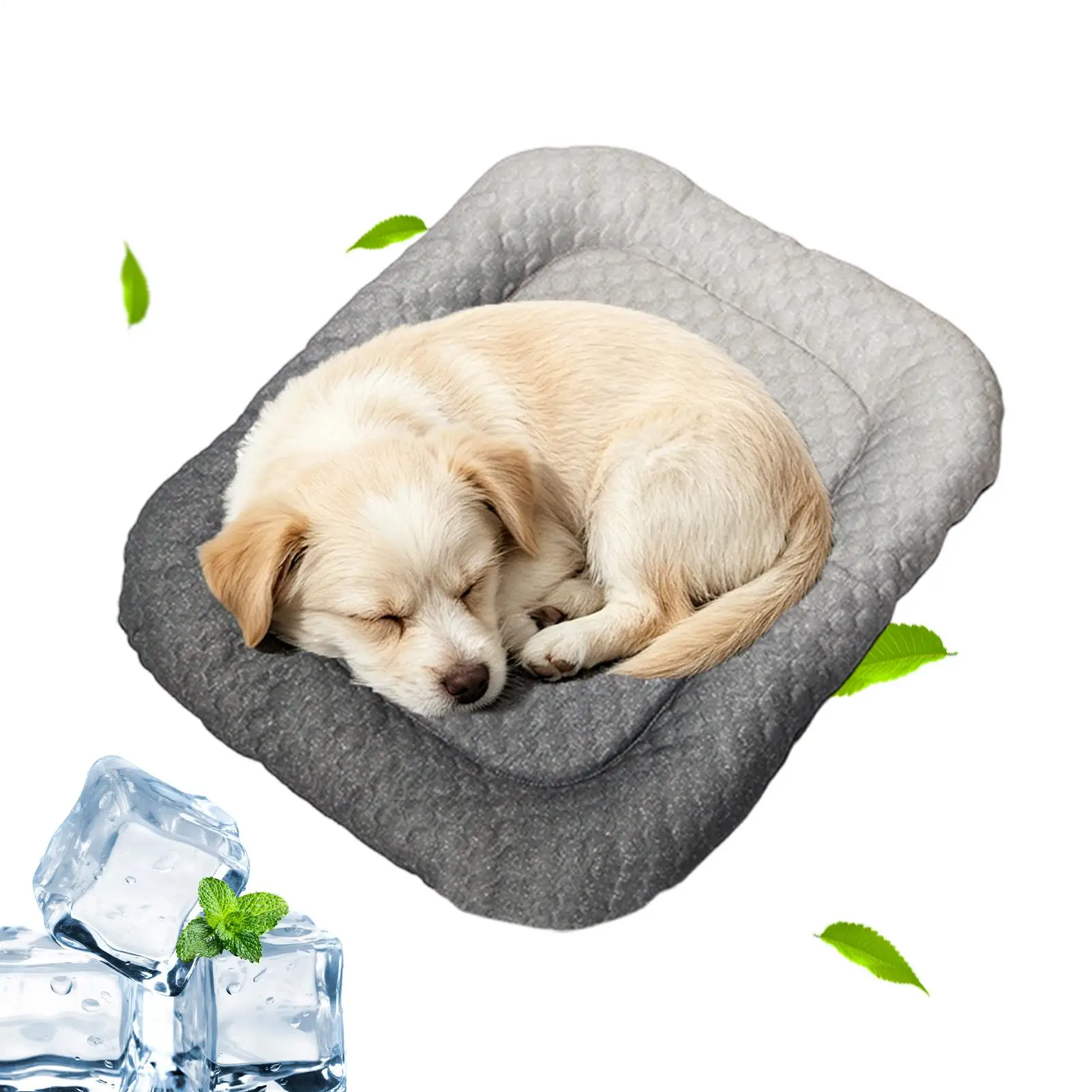 Cama refrescante antideslizante para perros, colchoneta de verano para mascotas, tapete refrescante para gatos, para cachorros, animales, uso en interiores, exteriores, viajes, camping, sofá, suelo, j