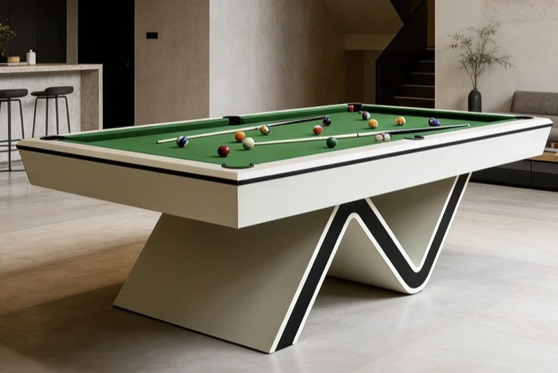 

Billiards Table Modern Light Luxury Interior Marble Standard Adult Home Villa Club Solid Wood Luxury