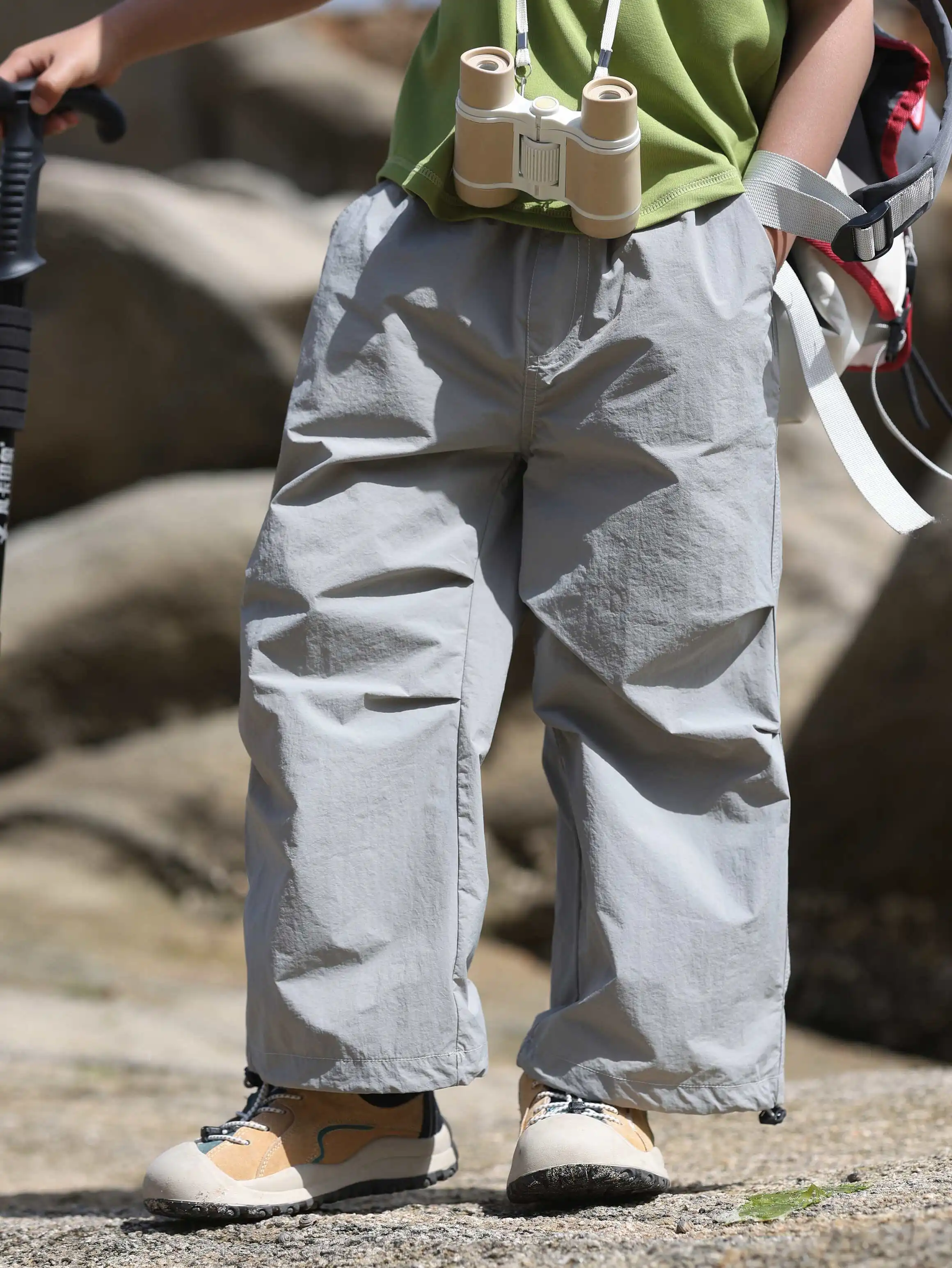 

Новые детские брюки от комаров на весну-лето 2026: свободные широкие брюки для мальчиков и девочек, повседневные, для активного отдыха и походов, длинные