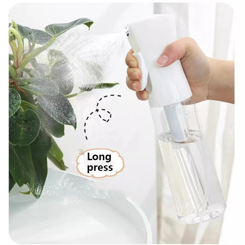 200/300/500ml High Pressure Spray Bottles Refillable Bottles Continuous Mist Watering Can Automatic Salon Barber Water Sprayer