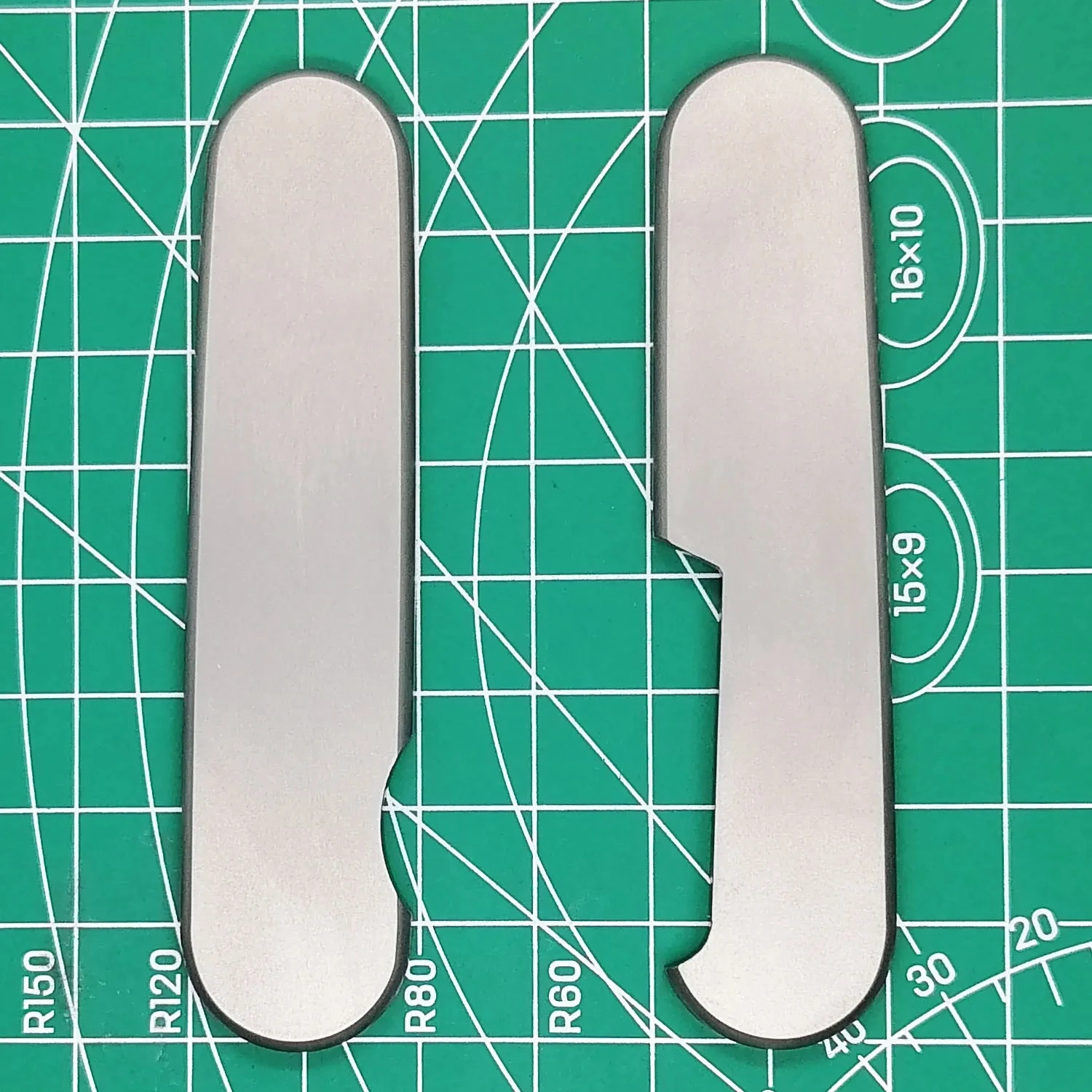 Ручки шкалы ручной работы из титанового сплава для швейцарского армейского ножа Wenger 85 мм