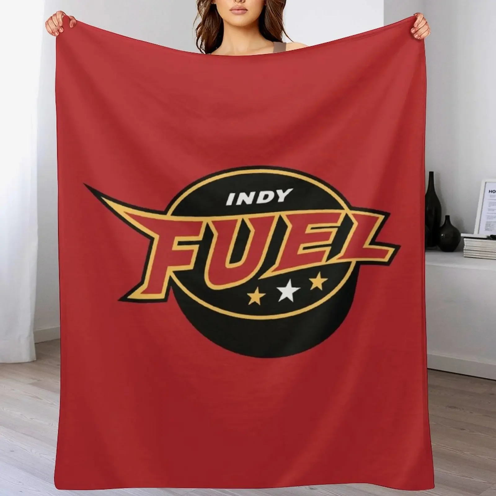 Fuel-Indy Throw Blanket Cozy Sofa Blanket for TV Watching Napping