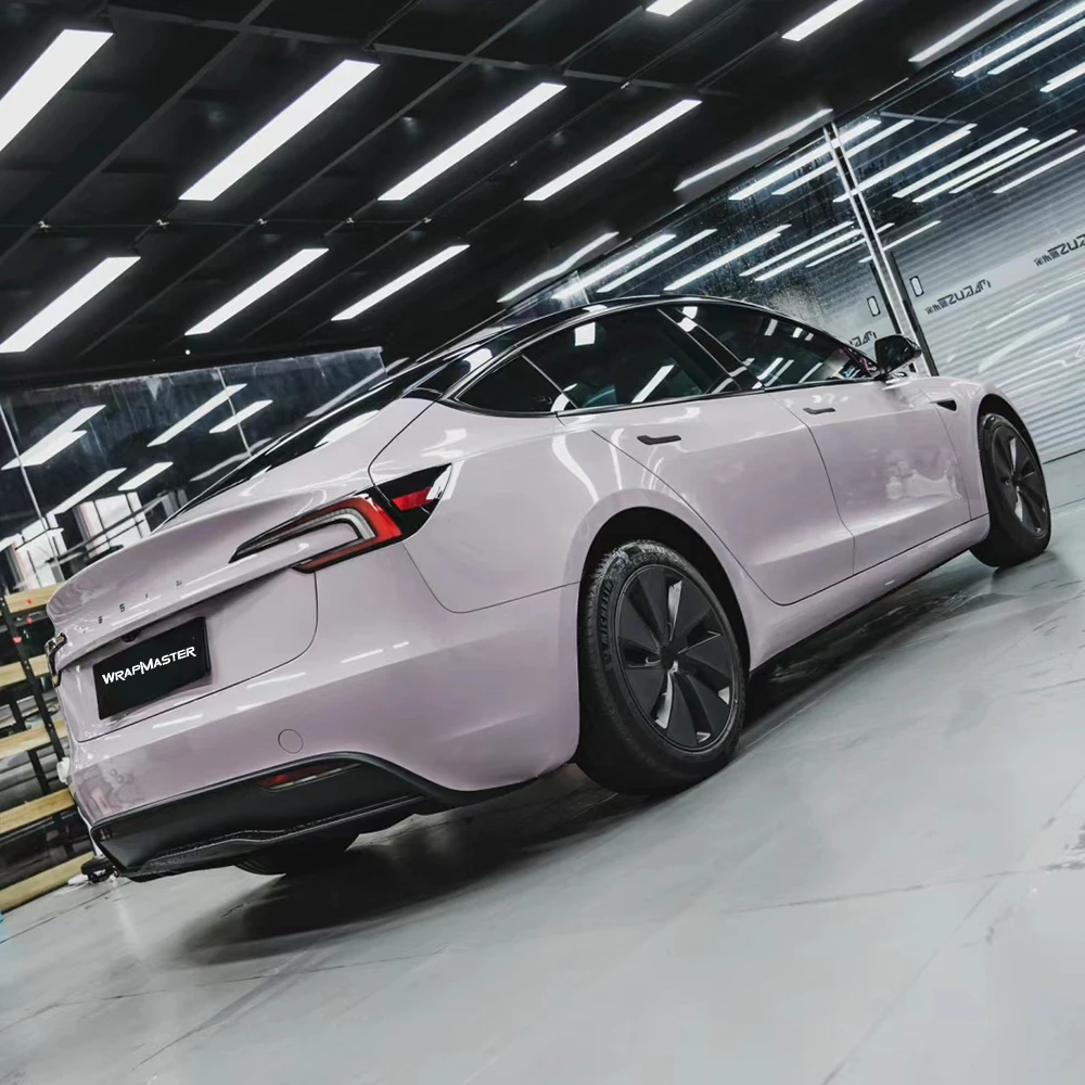 Auto Vinyl removable Easy to Install Air Release Car Body Film Premium PET Stretchable Car Wrap