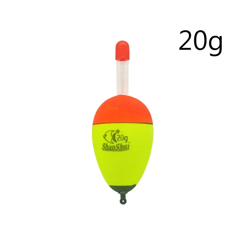 2/3/6Pcs EVA Leucht Angeln Nacht Float Licht Stick Schaum Kunststoff Bobber Meer Felsen Angeln schwimmt Auftrieb Bobber