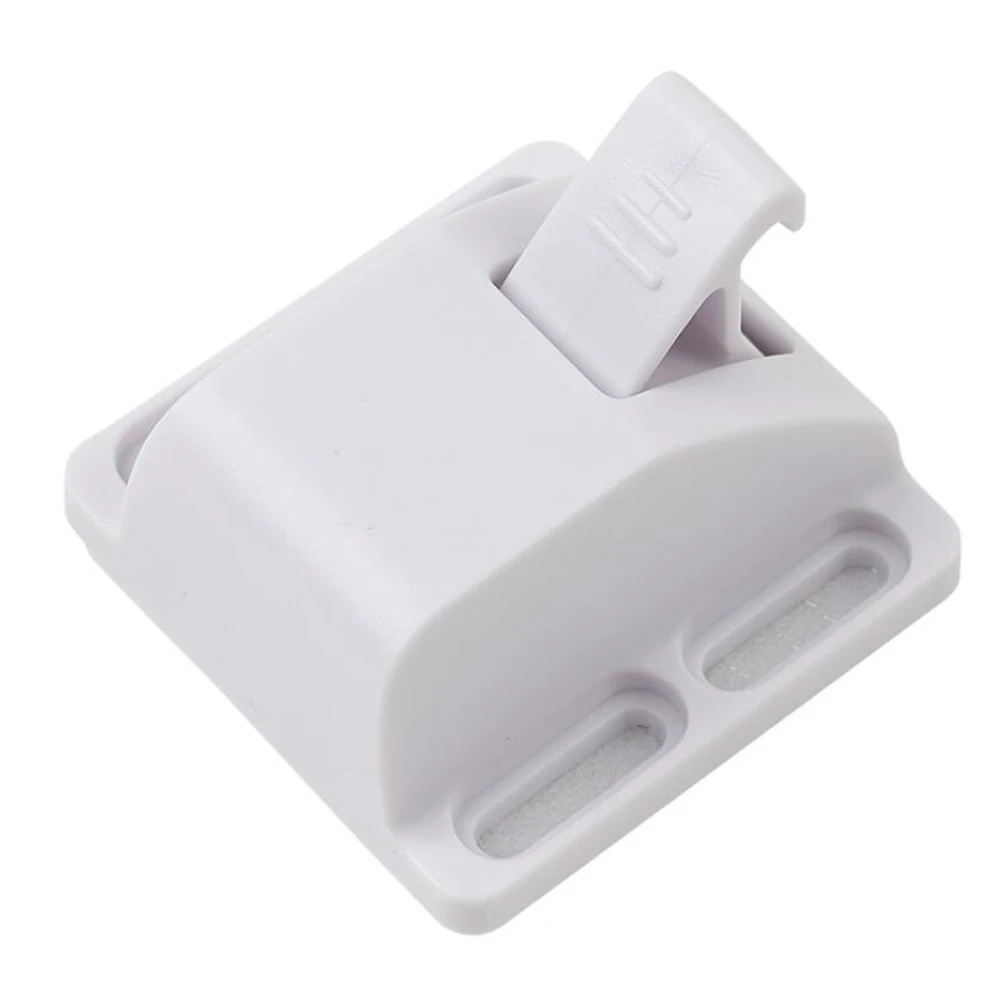 

Magnetic Locks Durable Child Safety Refrigerator Cabinet Latches Easy Install White Glossy Home Hardware Baby Proofing